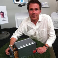 Product Design graduate James won a prestigious RSA Student Design Award for his innovative take on the humble toaster.