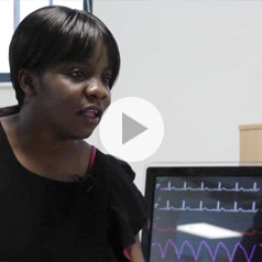 Lusy's change in career was inspired by volunteering for a hospice and she has successfully balanced her studies with being a full-time mother.
