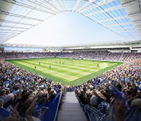 CGI of new UWE Bristol Stadium CGI of new UWE Bristol Stadium