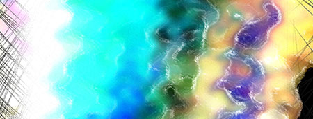 Abstract colours on canvas Abstract colours on canvas