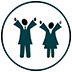Student satisfaction icon Student satisfaction icon