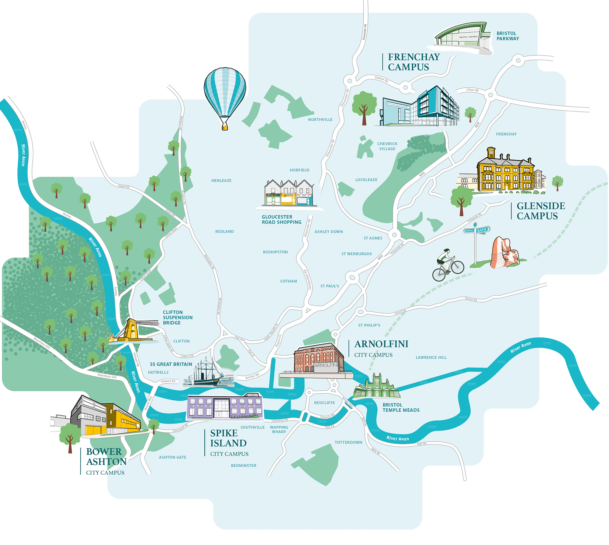 Campuses Map 2019 