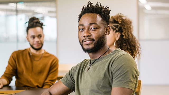 BAME students in classroom