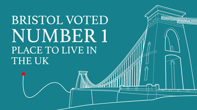 Bristol voted best place to live in the UK