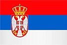 Serbia flag Serbia flag